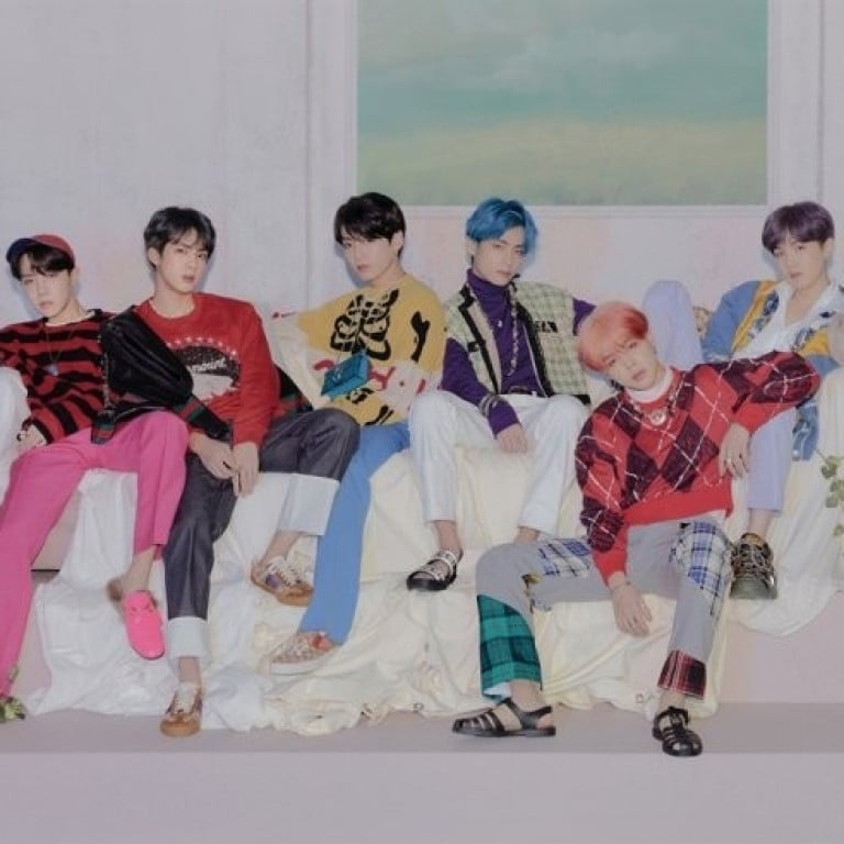 Big Hit Entertainment, the management agency of BTS, is demanding an apology from the broadcaster JTBC, which reported the group is preparing legal action against the company over profit sharing issues. Photo: Yonhap