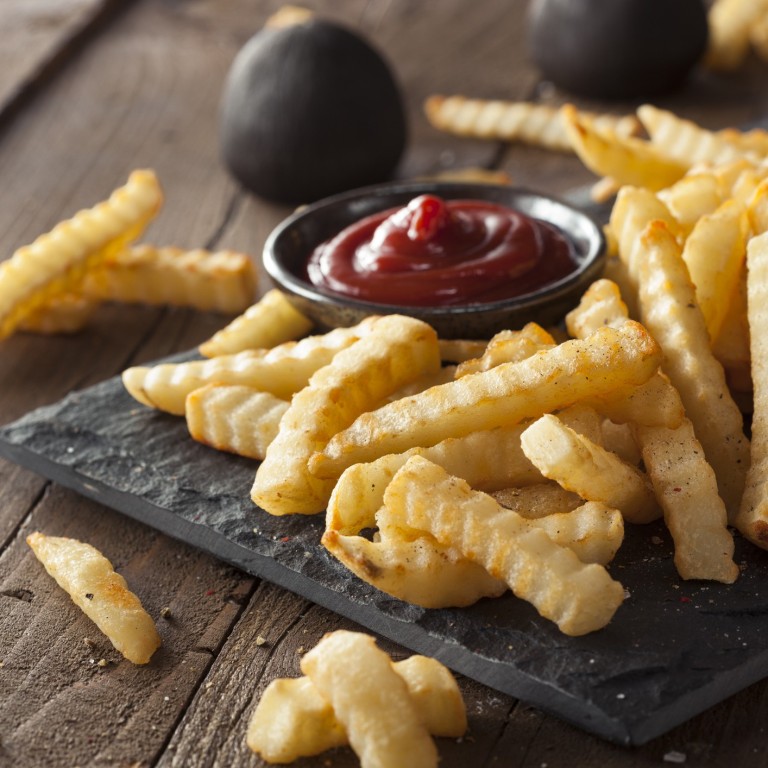 The home of French fries, including the crinkle-cut variety – here served with tomato ketchup – is a hot topic of discussion ... but what is the answer?