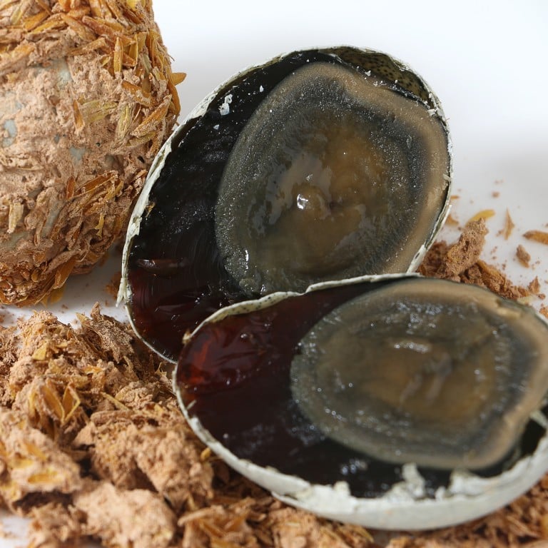 Just add salt and a glass of Bordeaux and these 1,000-year-old duck eggs make a delightful meal. While they don’t always look appetising, if prepared properly, they taste delicious. The practice of making the eggs dates back to the Ming dynasty but usually only take a few months to preserve before they are ready for the table.