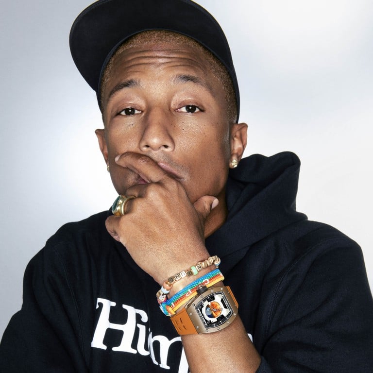 Pharrell Williams is a big fan of Richard Mille, and was inspired by space travel to create his own watch. Photo: Robert Jaso