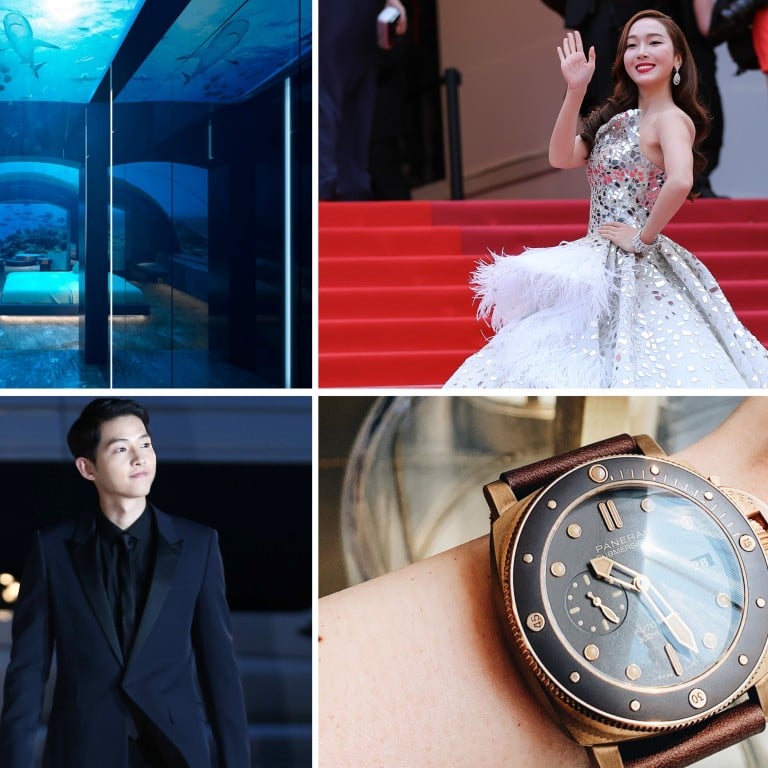 Clockwise, from top right: The Muraka underwater villa in the Maldives; the most stylish fashionistas on the Cannes red carpet; the unboxing of a favourite Panerai watch; and why K-drama's Song-Song couple split –these were just some of STYLE’s most-watched videos in 2019.