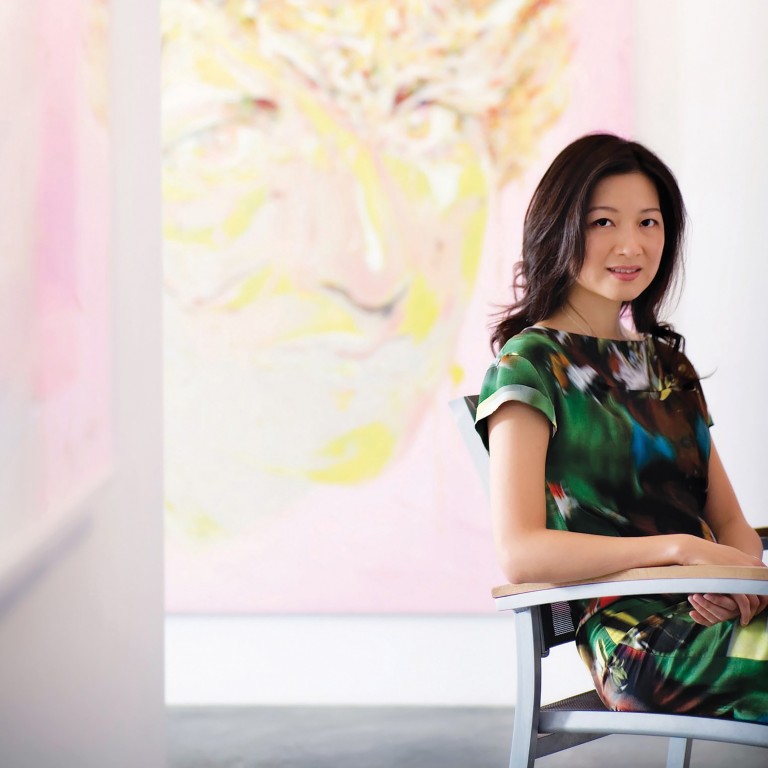 Angela Li is the director of her art gallery, Contemporary.