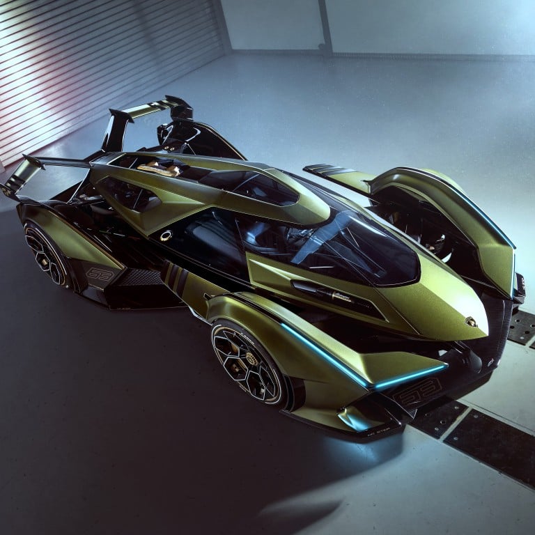 Lamborghini Lambo V12 Vision Gran Turismo was unveiled at the world finals of the 2019 FIA Gran Turismo Championships in Monaco. Photos: Handouts