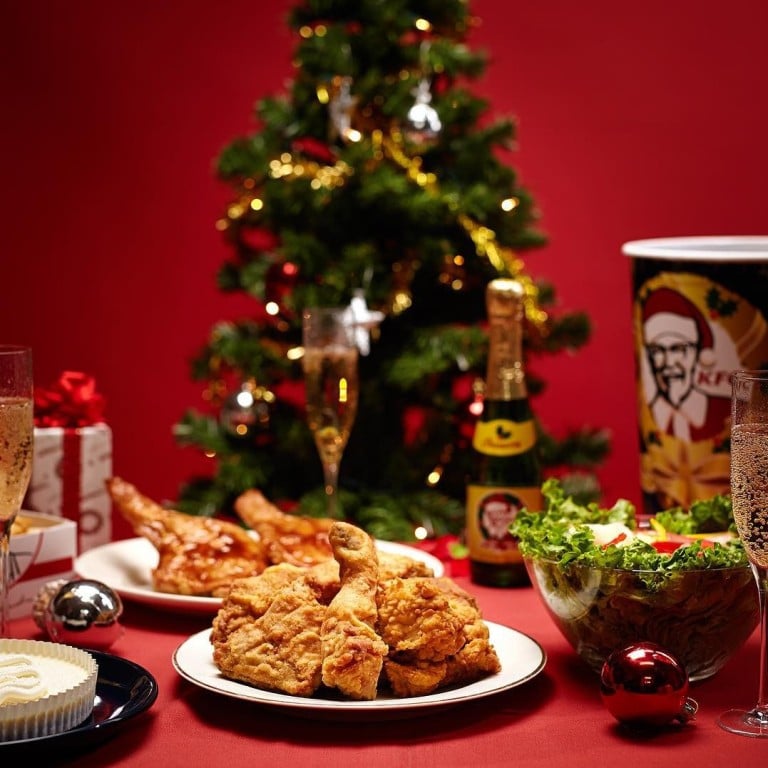 KFC has been a popular Christmas meal in Japan since the 1970s. Photo: Instagram