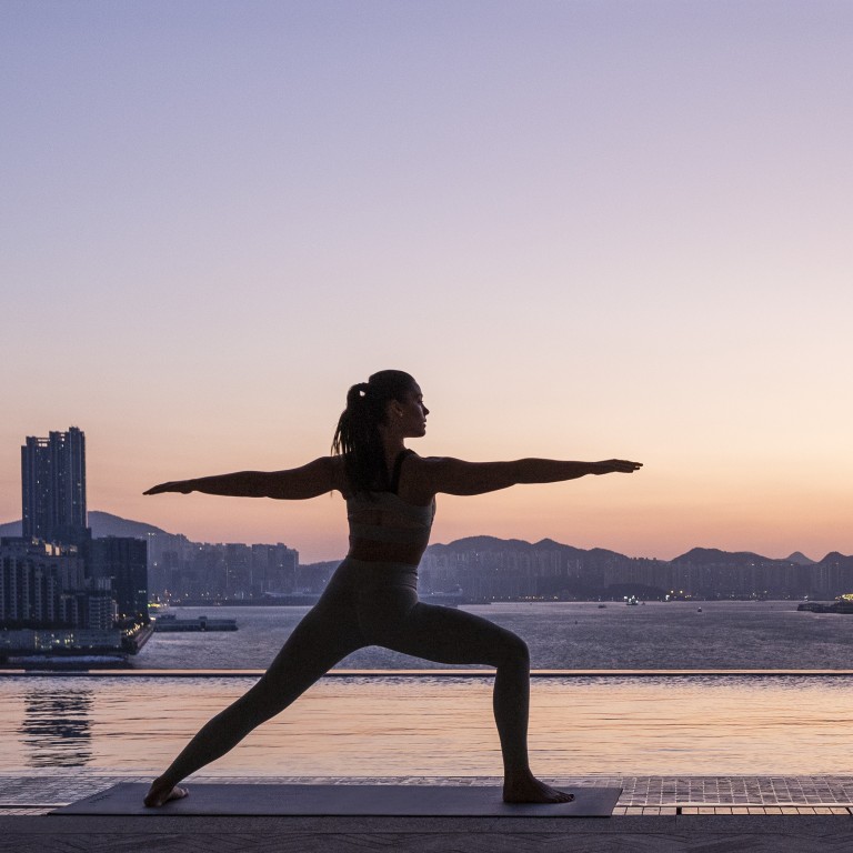 Evening meditation sessions or expert-led yoga take place at Asaya’s Harbour Studio overlooking the dockside. Photos: Handout