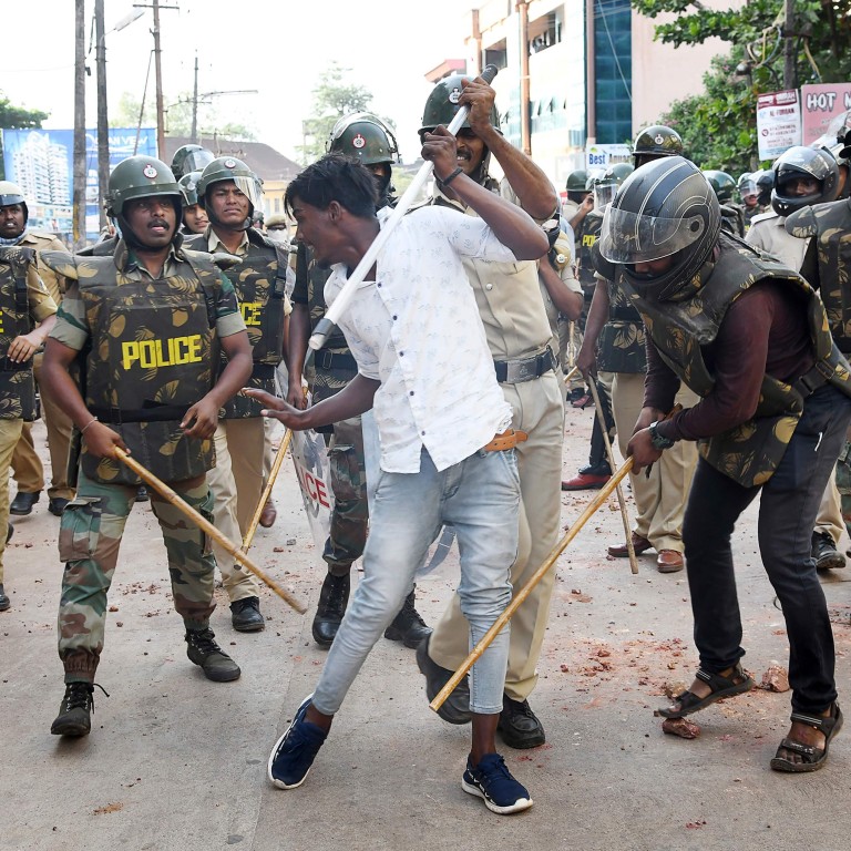 The Big Lathi Sticks Indian Police Use To Beat Protesters Are A
