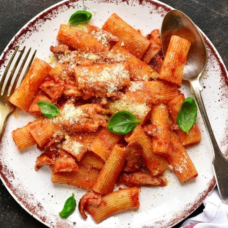 Pajata is made from unweaned veal’s intestine with milk from its mother still inside. It was banned from 2001 to 2015 because of Mad cow disease, but it is now back in trattorias across Rome. Photo: ilclubdellericette / Instagram