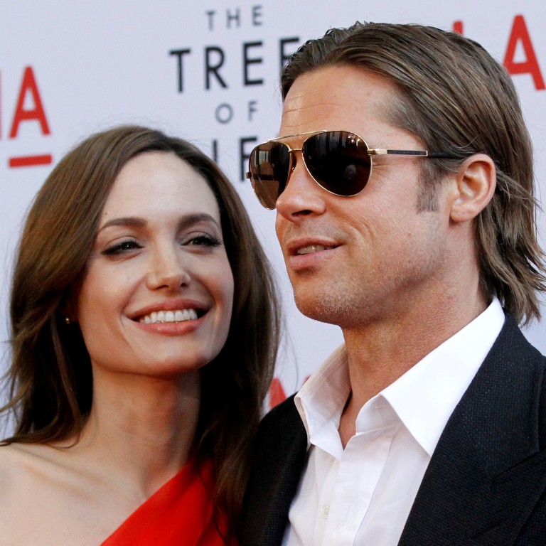 Actors Angelina Jolie and Brad Pitt, when they were still a couple, at the premiere of Pitt’s The Tree of Life in Los Angeles, California on May 24, 2011. Photo: Reuters