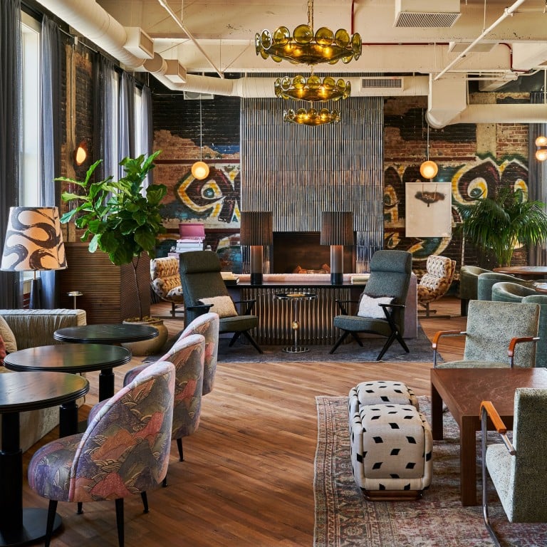 Soho Warehouse in downtown Los Angeles features a drawing room and restaurant on the sixth floor.