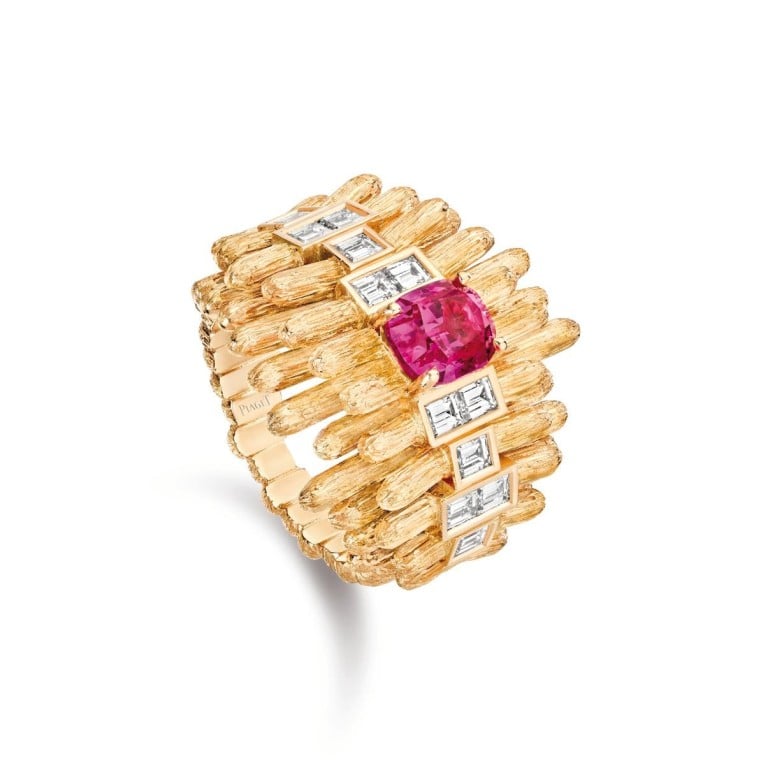 Piaget Golden Oasis Sun Gleam Ring. Photos: Handouts