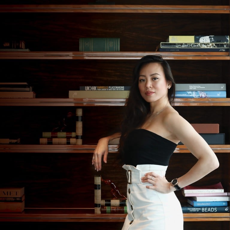 Dara Huang, founder of Design Haus Liberty, photographed at The Ritz-Carlton, West Kowloon, Hong Kong. Photo: Jonathan Wong