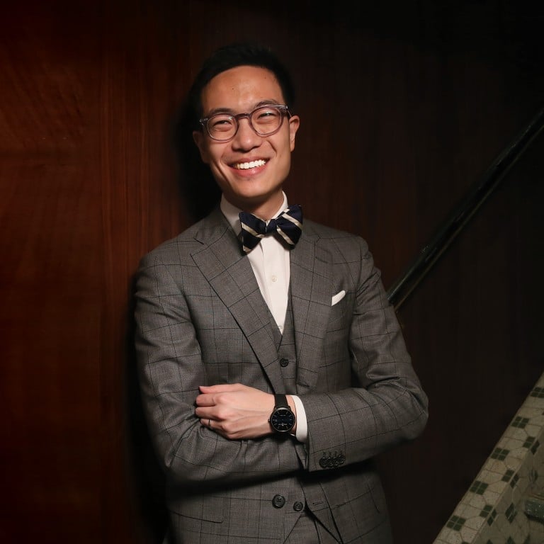 Justin Chang is the grandson of legendary suit maker Ascot Chang. Photo: Handout