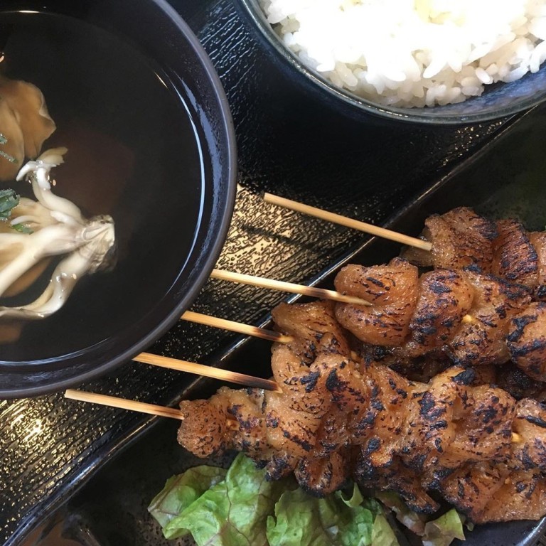 Vegan Yakitori at Oribio looks just like chicken. Photo: Instagram