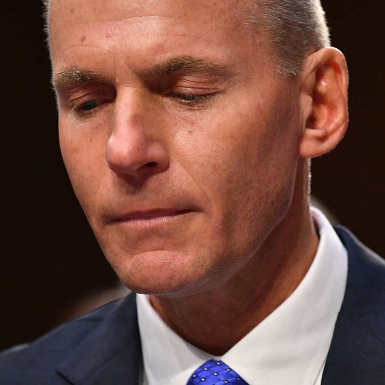 Boeing says sacked CEO Dennis Muilenburg won’t get severance pay after