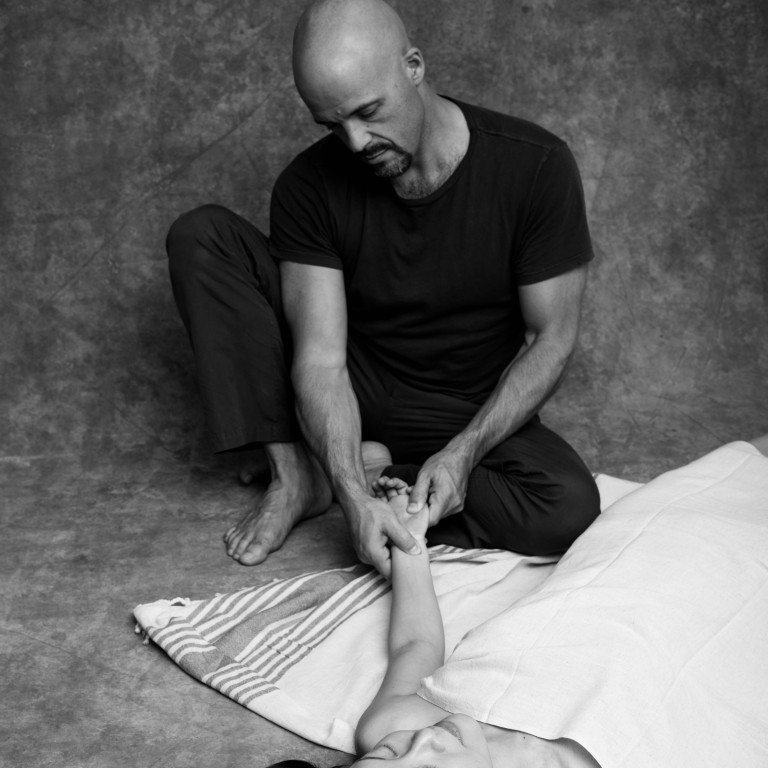 Richard Girolami practises Zen bodytherapy. Photos: Handouts