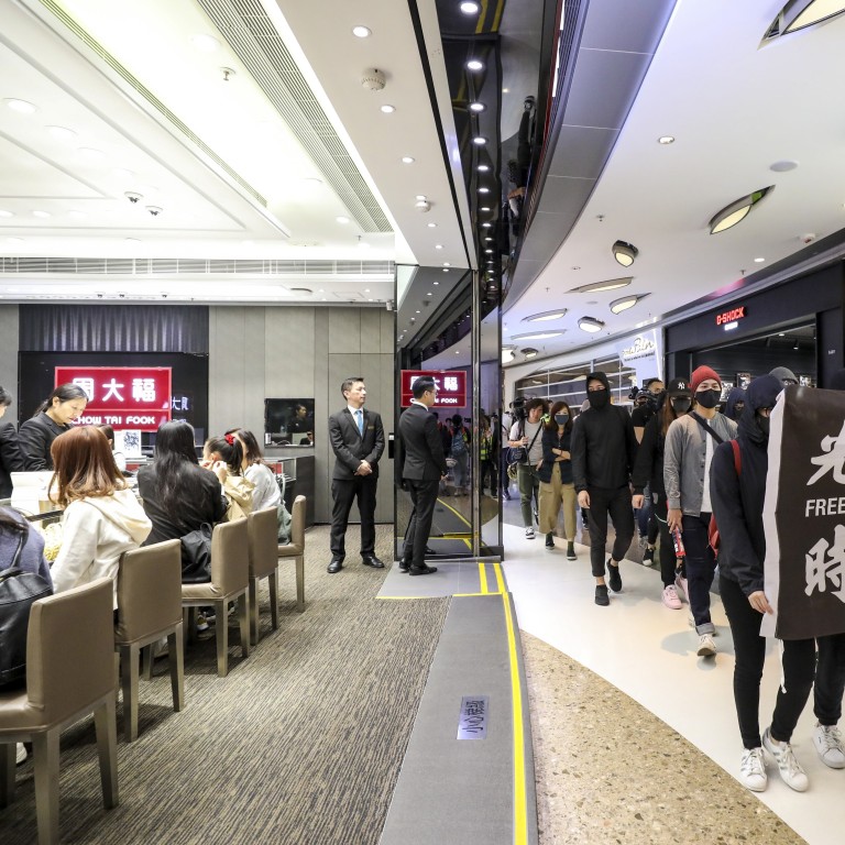 Chow Tai Fook Sa Sa To Shut Protest Hit Stores In Signs Hong Kong S Retail Slump To Persist In 2020 South China Morning Post