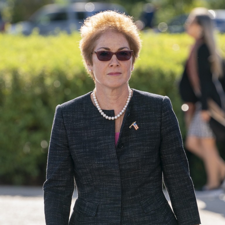 Former US ambassador to Ukraine Marie Yovanovitch. Photo: AP