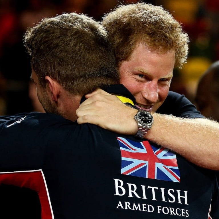 Prince Harry rocks his Rolex Explorer II at the Invictus Games in 2014 in London. Photo: Getty Images for Invictus