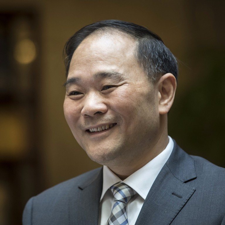Geely founder Li Shufu’s track record of making deals succeed puts Geely in the driver’s seat in Asia as carmakers seek alliances. Photo: Bloomberg