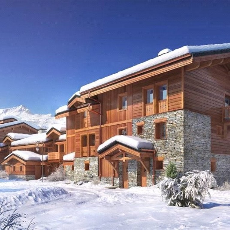 An estimated 1.2 million Chinese mainlanders head to overseas snow fields each winter and stay in luxury properties such as these chalets in Rhone Alps. Photo: Knight Frank