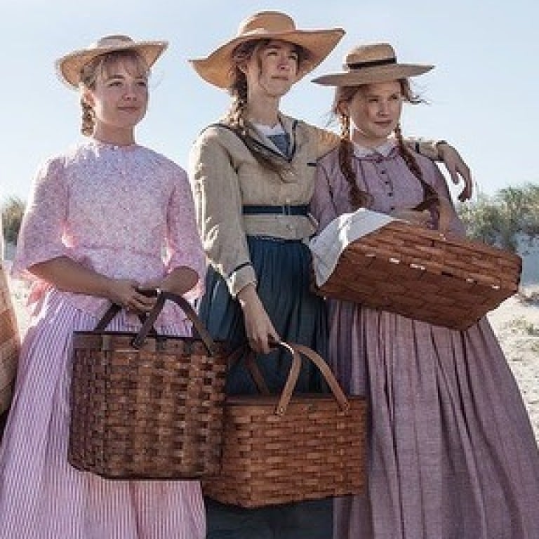 Who plays Beth in Little Women? Actresses in the movie (from left): Emma Watson, Florence Pugh, Saoirse Ronan and Eliza Scanlen. Photo: Instagram @elizascanlen