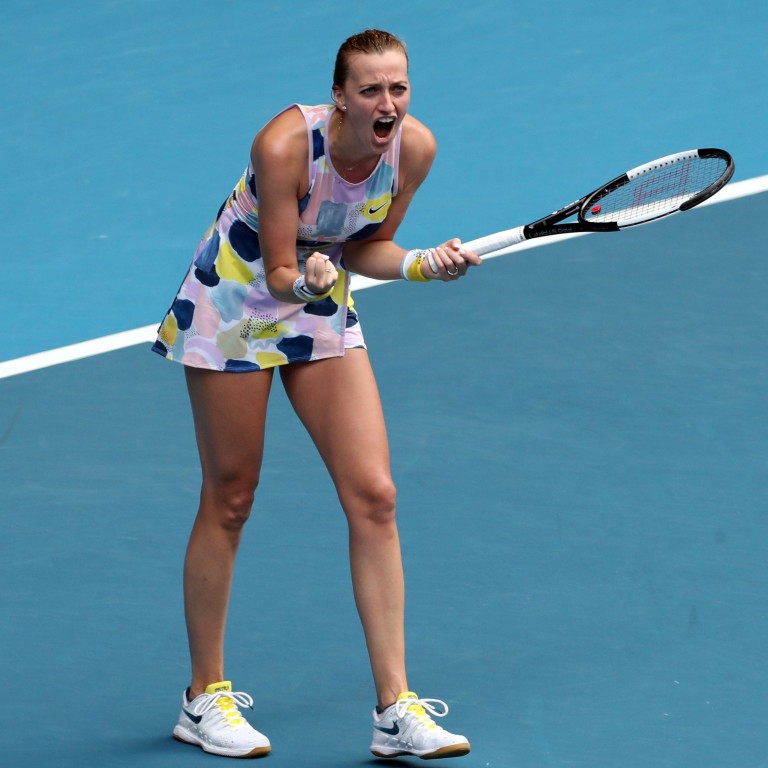 Australian Open: Petra Kvitova beats Maria Sakkari make quarter-finals in Melbourne | South China Morning Post