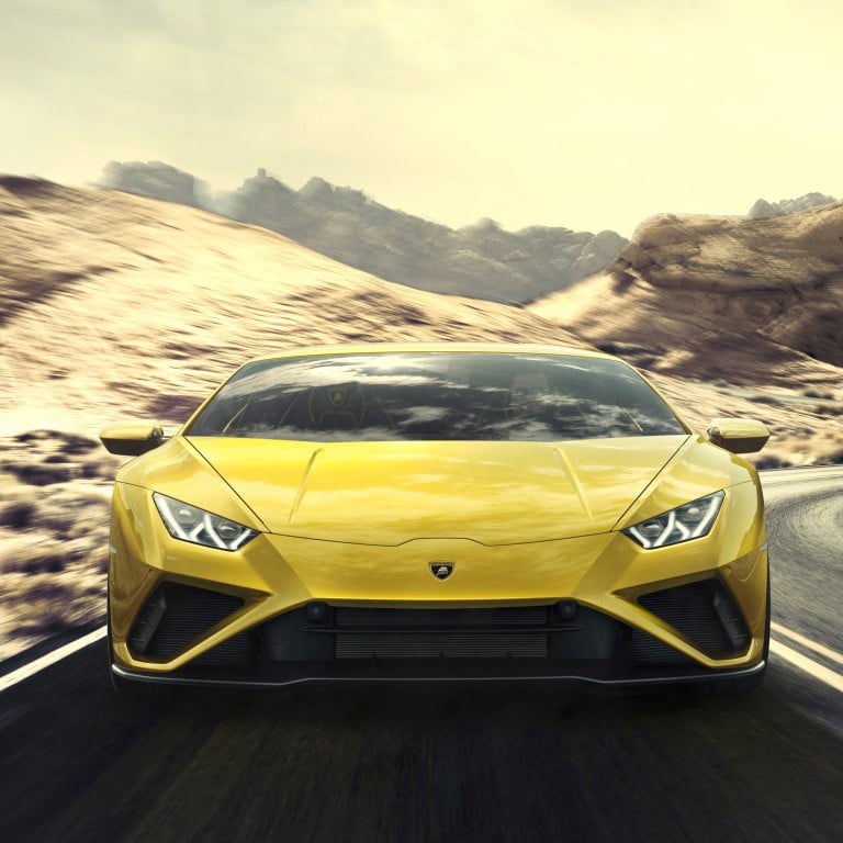 Lamborghini’s all-new Huracán EVO RWD references the Italian carmaker’s rear-wheel-driving roots. Photos: Lamborghini