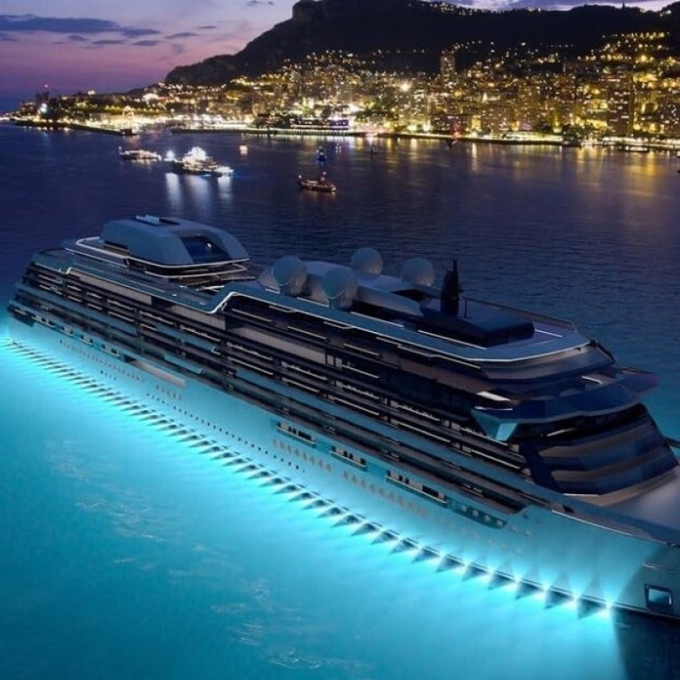 Famous naval designer and architect Espen Øino has revealed fresh design renderings of the world’s largest private superyacht, a 282-metre vessel called the Njord. Photos: Luxurylaunches