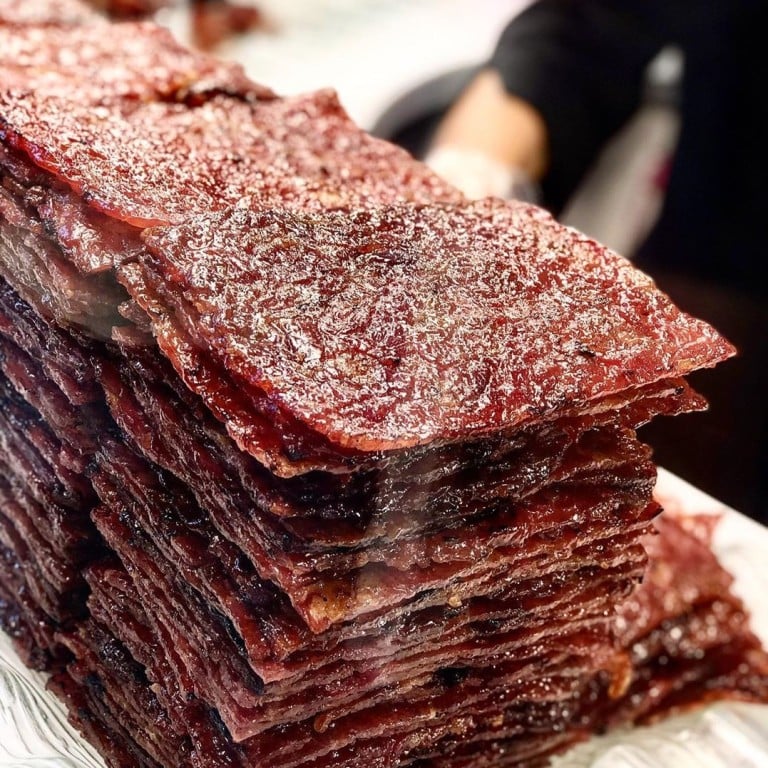 Bak kwa is a popular snack at Lunar New Year – and all year round. Photo: @jocakezbake/Instagram