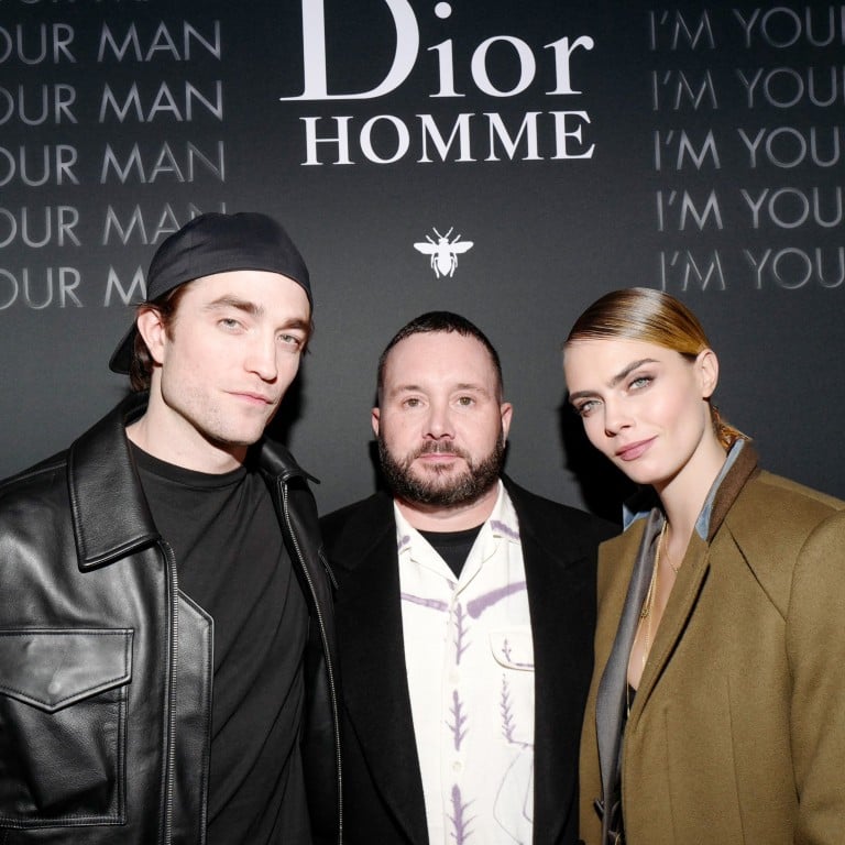 Robert Pattinson, Kim Jones and Cara Delevingne at the Dior Homme Eau De Toilette Launch Party. Photos: Handouts