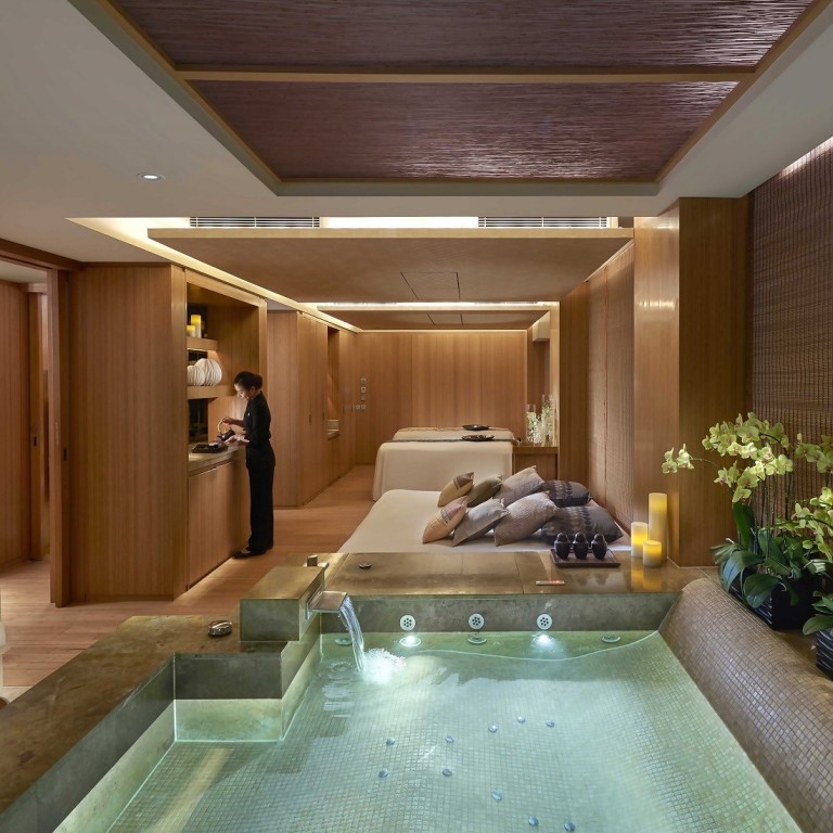 The Oriental Spa Sanctuary Suite has a tranquil environment. Photos: Handouts