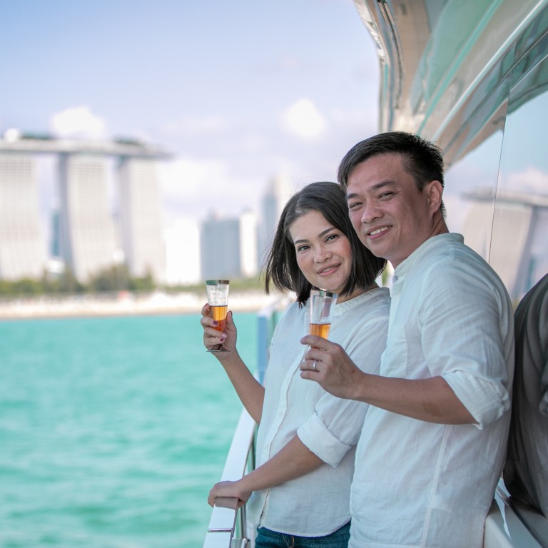 Multimillionaire Singaporeans, Vincent and Jane Hee, paid US$2 million for the ‘world’s most exclusive dinner’. Photo: handout