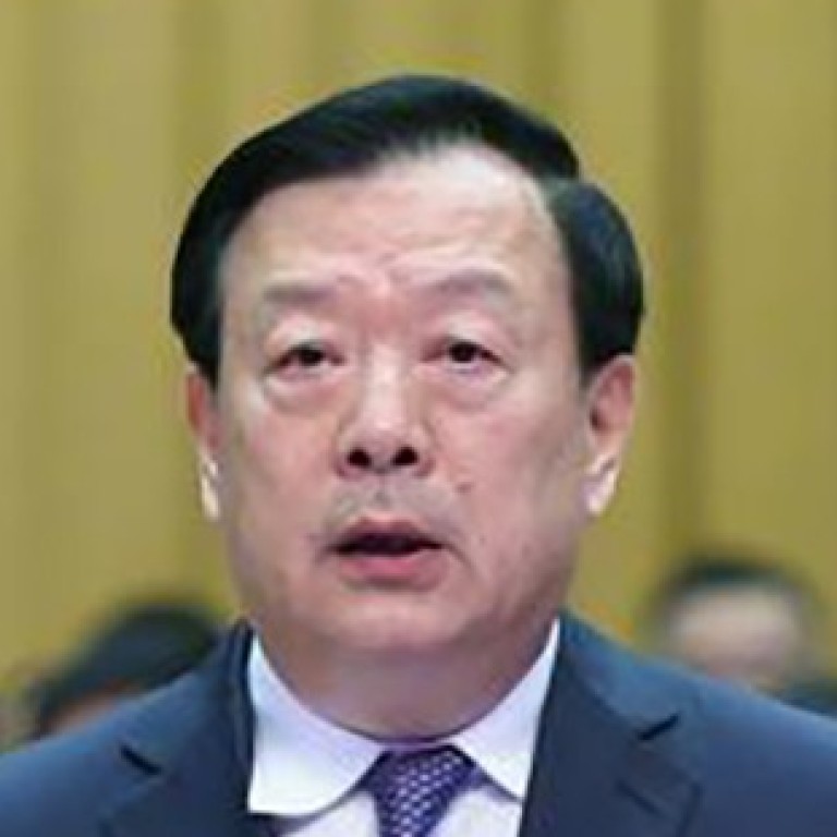 Xia Baolong, the new director of China’s Hong Kong and Macau Affairs Office. Photo: Weibo