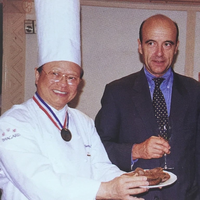 Yeung Koon-yat with former French prime minister Alain Juppe. Photos: Forum Restaurant