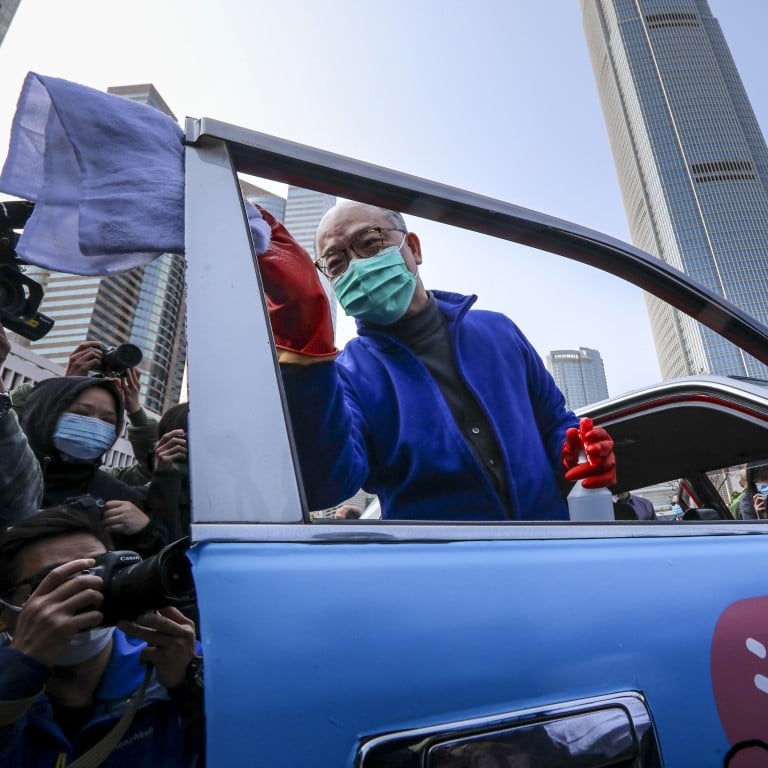 Coronavirus Hong Kong S Taxis Minibuses Vow To Keep It Clean As