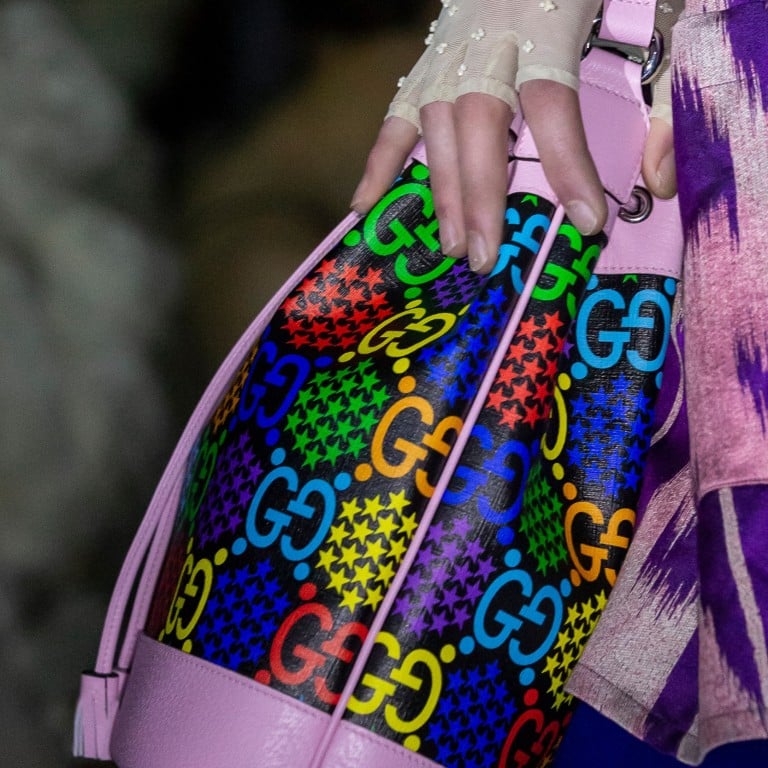 Gucci's GG Psychedelic collection explodes with colour. Photo: Gucci