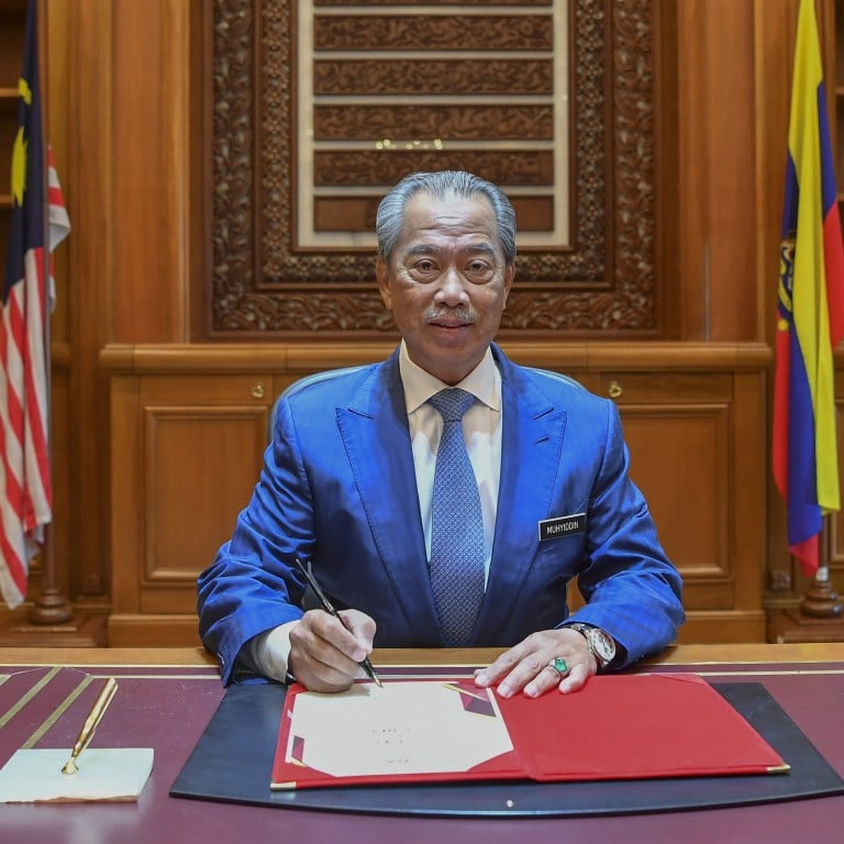 Malaysia S New Pm Muhyiddin Yassin Spends First Day Facing Questions About Cabinet Majority South China Morning Post