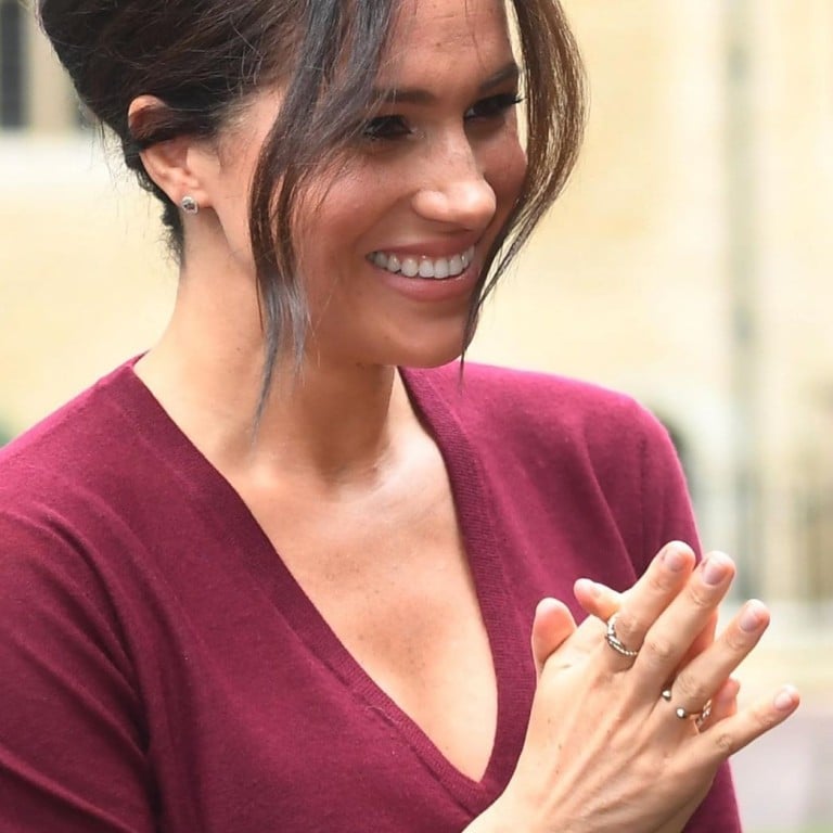 There’s a growing interest in the pretty things pointing on Meghan Markle’s ears and fingers – with a distinct taste for Canadian jewellery already evident, and celebrated in the Sussexes new home country. Photo: Handout