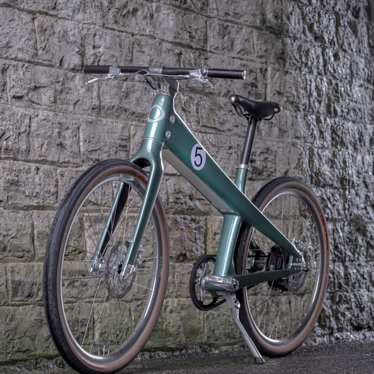 The limited-edition Coleen bike, in collaboration with Aston Martin, was made to honour Carroll Shelby’s 1959 victory in the 24 Hours of Le Mans. Photo: Coleen