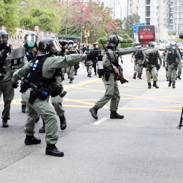 Pepper spray, arrests in Hong Kong’s Tai Po district again as planned