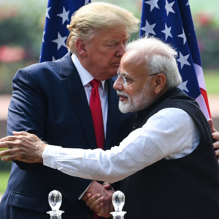 Donald Trump S Embrace Of India S Narendra Modi Is A Picture Of Us Double Standards In Its Trade War With China South China Morning Post