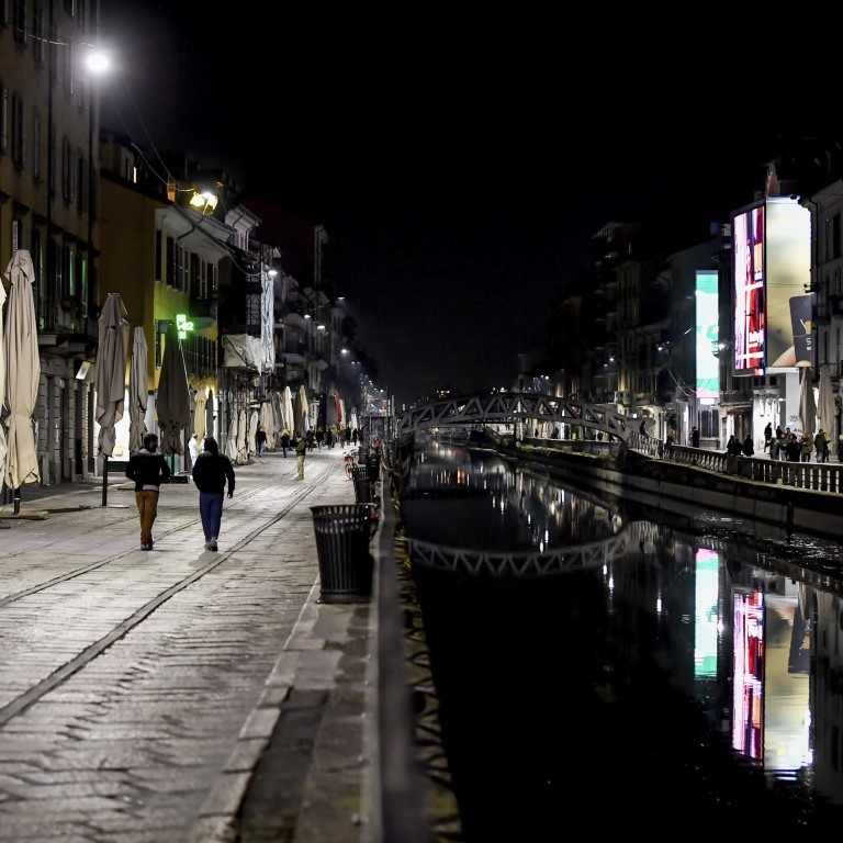 Coronavirus: empty streets and paranoia as northern Italy endures ...