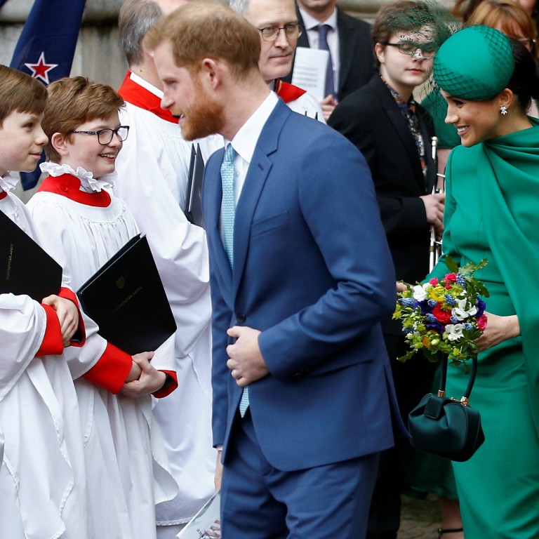 Prince Harry and Meghan Markle make final royal appearance South