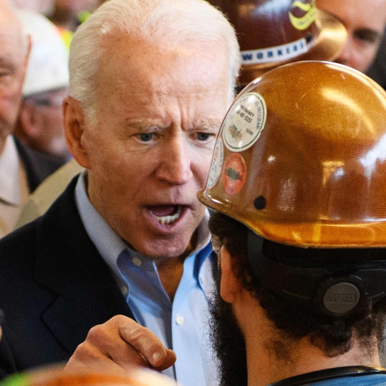 Joe Biden Tells Worker You Re Full Of S As He Seeks Michigan Victory Over Bernie Sanders South China Morning Post