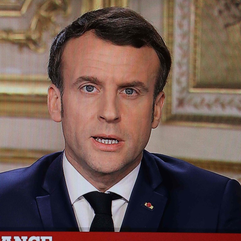 Coronavirus: French President Emmanuel Macron calls for ...