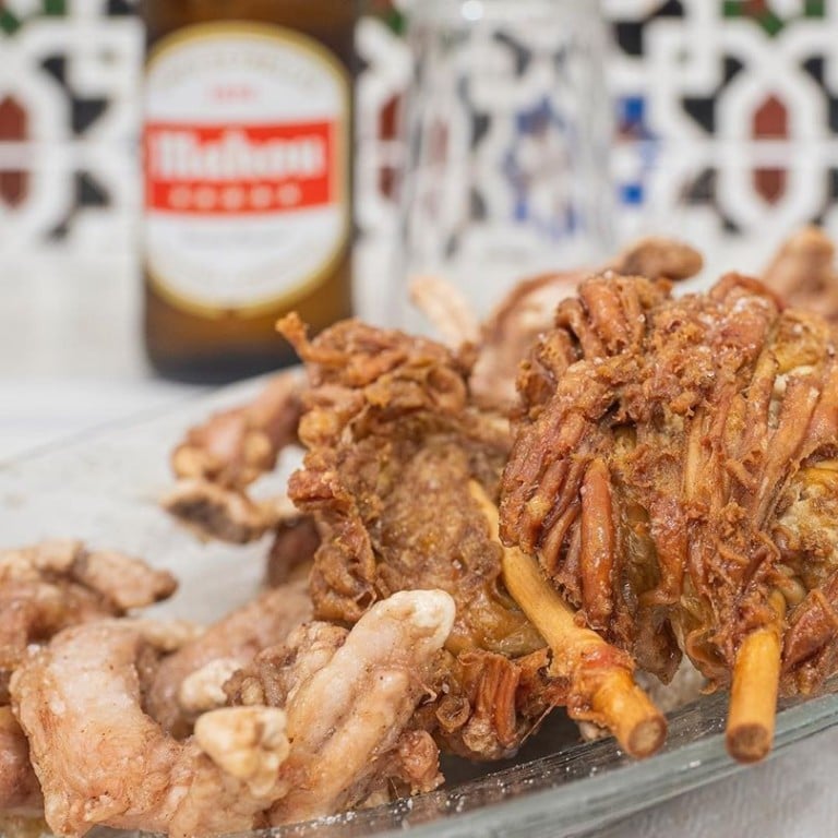 Would you try zarajos – a Spanish tapas dish made from lamb intestine? Photo: Instagram @tragaldabaspro