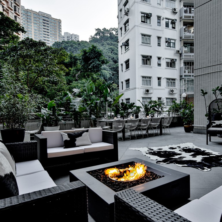 Shades Of Grey And Tropical Greenery Transform A Hong Kong Home