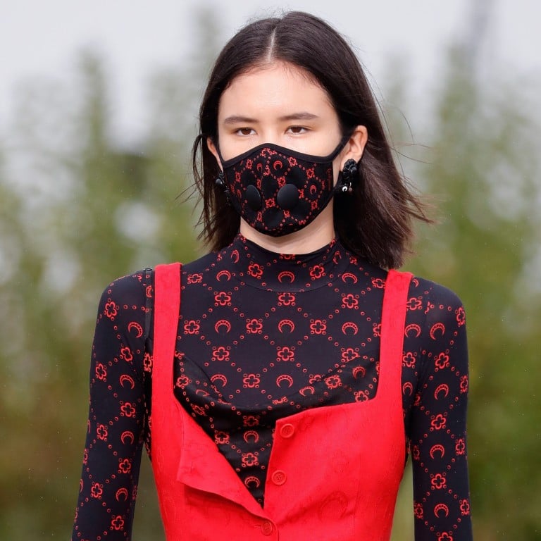 louis vuitton red ski mask