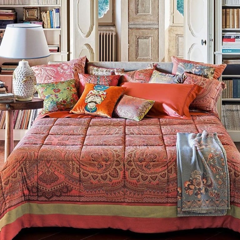 Amid coronavirus, liven your sweet abode with Etro's home collection (pictured here), along with vibrant home accessories from Fendi, Hermès, Armani and Shanghai Tang. Photo: @etro/Instagram