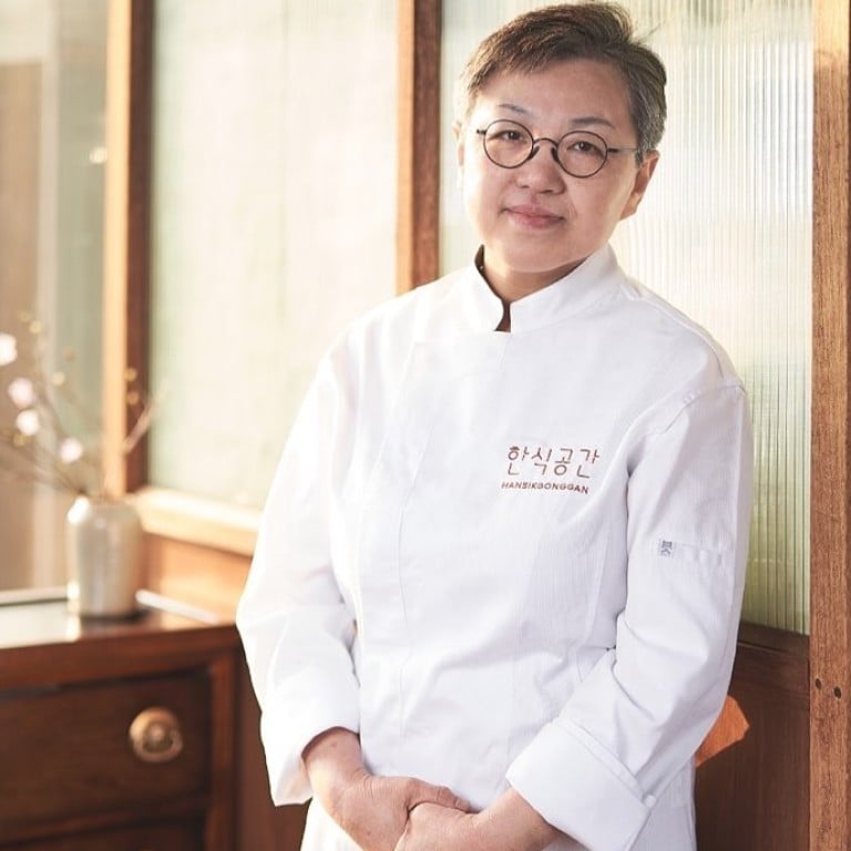 Cho Hee-sook, first Korean to be awarded Asia’s best female chef from Asia’s 50 Best Restaurants. Photo: @hansikgonggan/Instagram